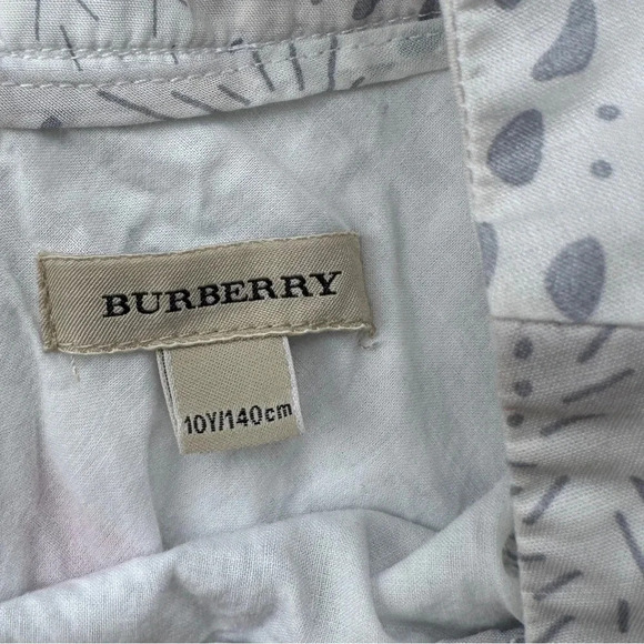 Baby kid Dress 10T Burberry strapless white 2 spots - Picture 2 of 4